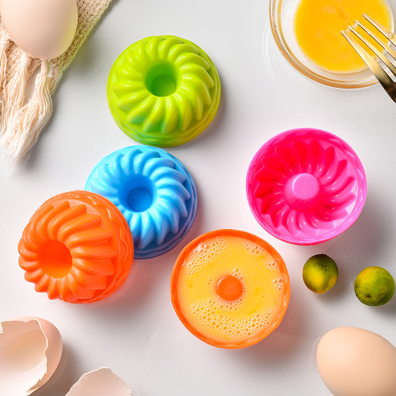 Donut Mold Silicone - Formas de Silicone em Espiral para