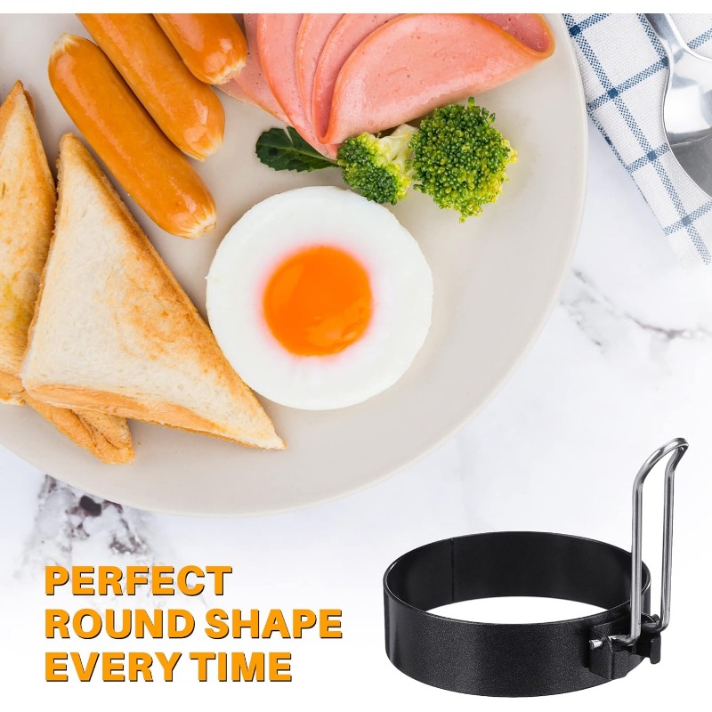 Molde de anel de ovo, panela a - Egg Waffle Pan avaliação e preço
