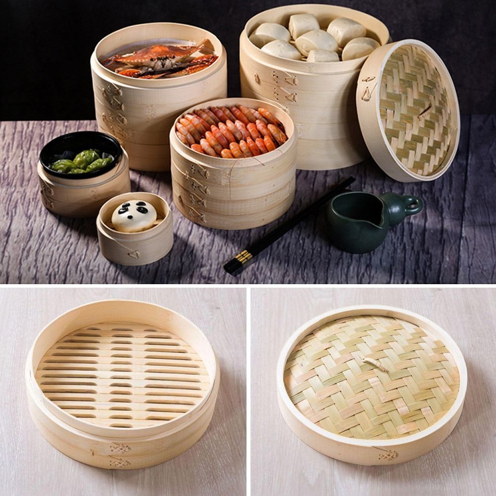 Cesto de Bambu para Cozinhar a - Bao Steamer Bamboo avaliação e preço