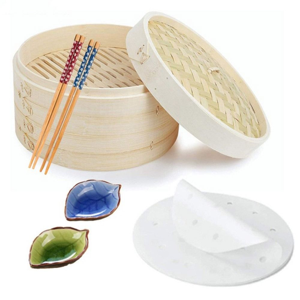 Vaporizador chinês de bambu co - Bao Steamer Bamboo avaliação e preço